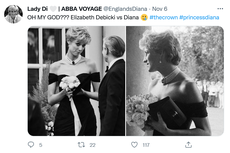 Kemiripan Elizabeth Debicki dan Putri Diana saat Pakai Revenge Dress