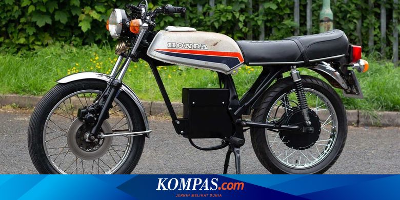 Modifikasi Honda CB100 Jadi Motor Listrik, Pertahankan Orisinalitas