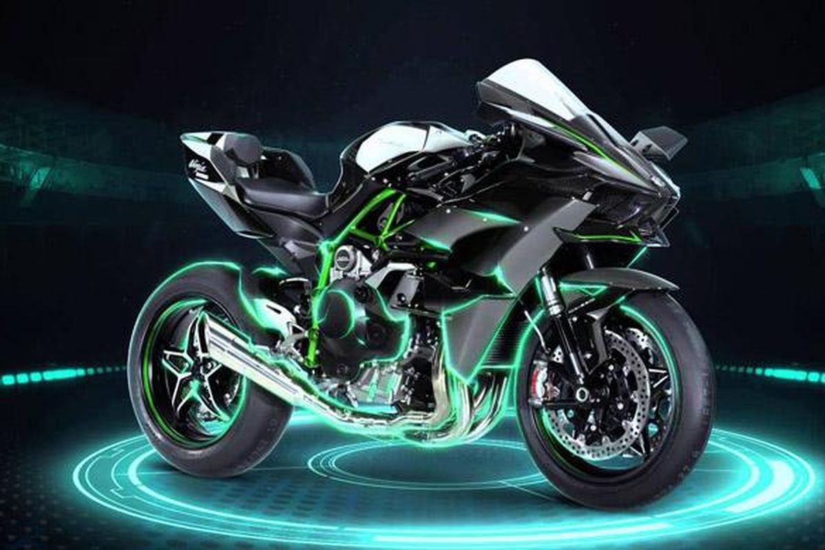 Sosok Kawasaki Ninja H2R