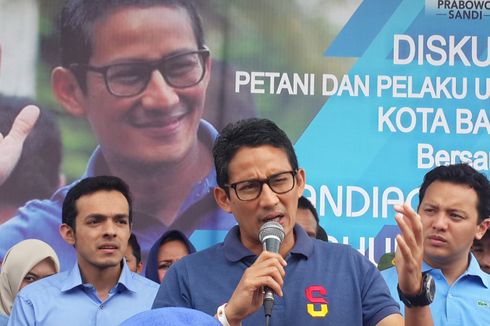 Cerita Unik Sandiaga di Kota Malang, Mengiris Tempe hingga Komentari Kasus Dahnil Anzar
