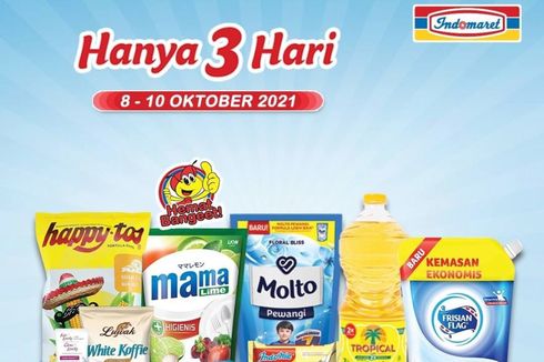 Banyak Diskon, Ini Promo Indomaret 8-10 Oktober 2021