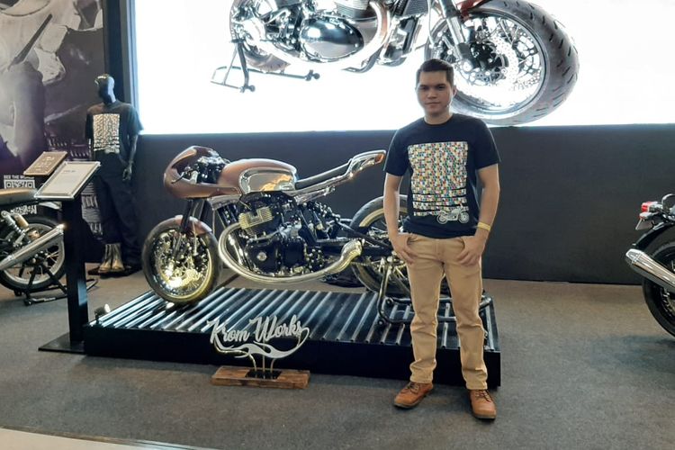 Royal Enfield Luncurkan Motor Custom Continental GT Cafe Racer di Kustomfest 2019