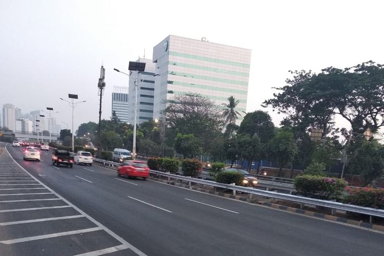 Tol dalam kota sudah beroperasi normal