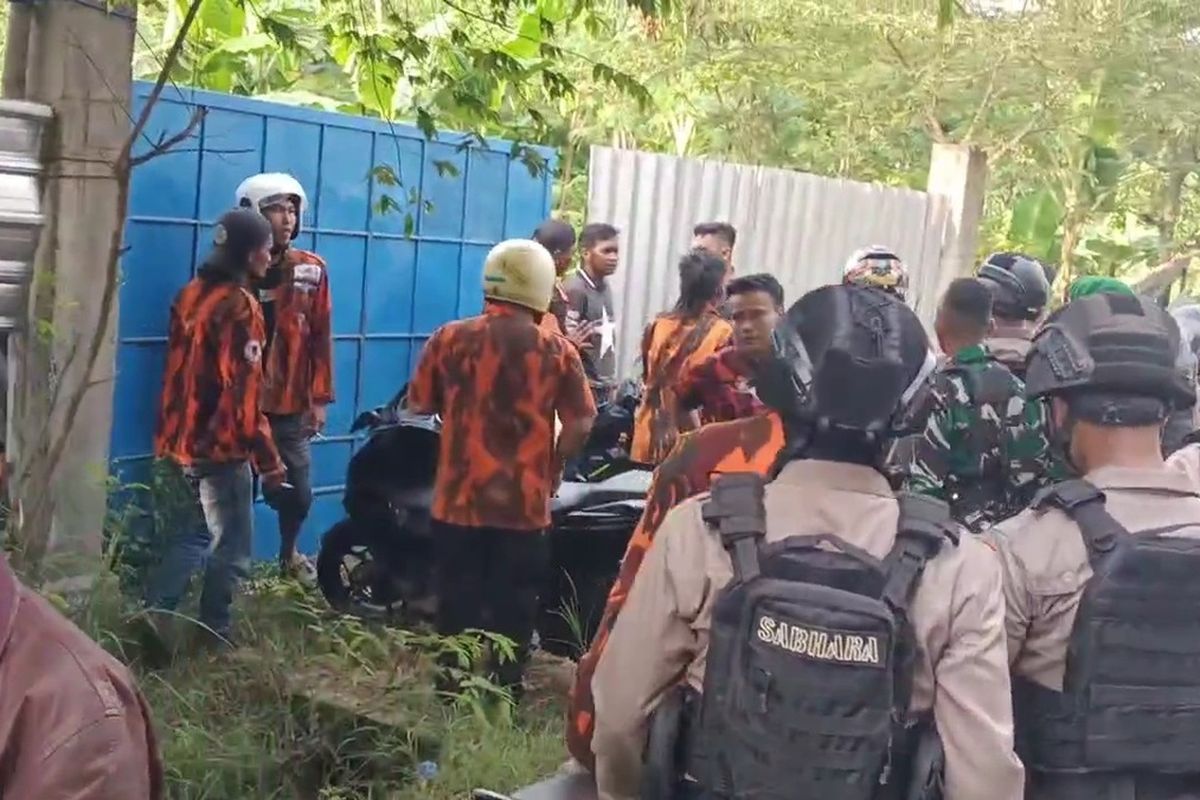 Ormas GRIB dan Pemuda Pancasila Bentrok di Blora