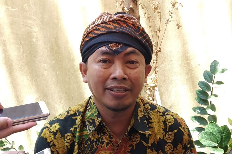 Divisi Bidang Perencanaan, Data dan Informasi KPU Kota Surakarta, Kajad Pamuji Joko W di KPU Surakarta Kecamatan Banjarsari, Solo, Jawa Tengah, Selasa (10/9/2019).