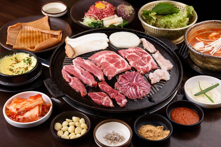 ilustrasi BBQ Korea 