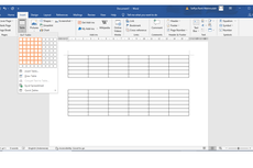 Cara Membuat dan Menambah Tabel di Microsoft Word 