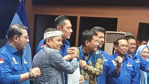 AHY Ungkap Alasan Partai Demokrat Dukung Dedi Mulyadi-Erwan Setiawan pada Pilkada Jabar