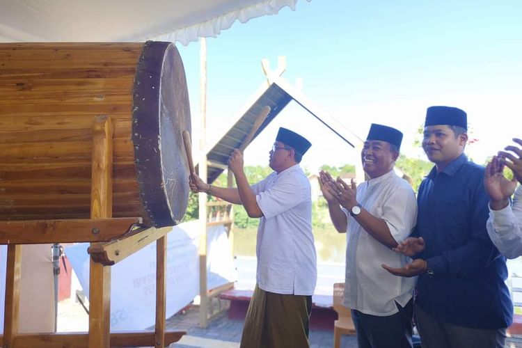 Tradisi baguba menginspirasi festival baguba di Kecamatan Sumbawa, Kabupaten Sumbawa, NTB Sabtu (30/3/2024) sore