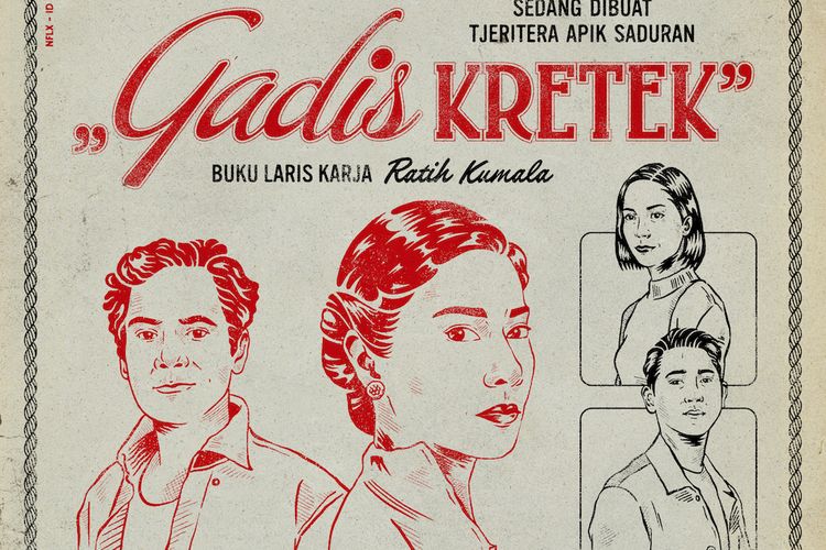 750px x 500px - 5 Fakta Menarik Film Gadis Kretek, Serial Pertama Indonesia di Netflix  Halaman all - Kompas.com