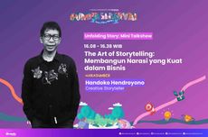 “Unfolding Story”, Membangun Cerita dalam Bisnis di Kompasianival 2024