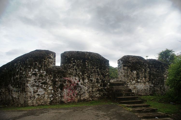 Benteng Otanaha di Gorontalo.