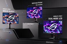 Asus Perkenalkan Monitor LCD Dual-mode dan Glossy WOLED Pertama