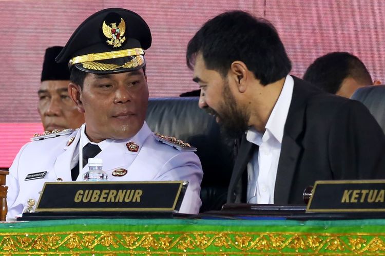 Bupati Aceh Besar Kecewa Acara Keagamaan Sepi Peminat, Pembagian Sembako Berdesak-desakan