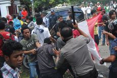 Demo soal BBM Berakhir Ricuh, Empat Aktivis Ditangkap