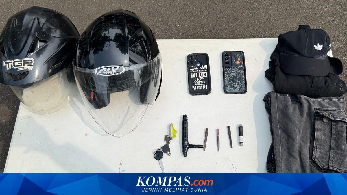 Dua Pelaku Curanmor Ditangkap di Tangerang, Polisi Sita Kunci T dan Motor Curian