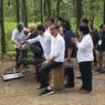 Jokowi Lepas Sepasang Elang Jawa, Abu dan Rossy, di Lereng Merapi