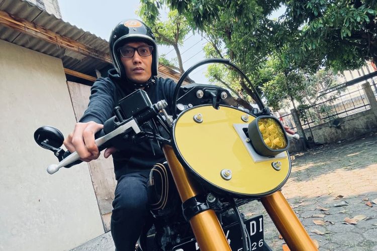 Modifikasi Kawasaki W175 Bitcoin 