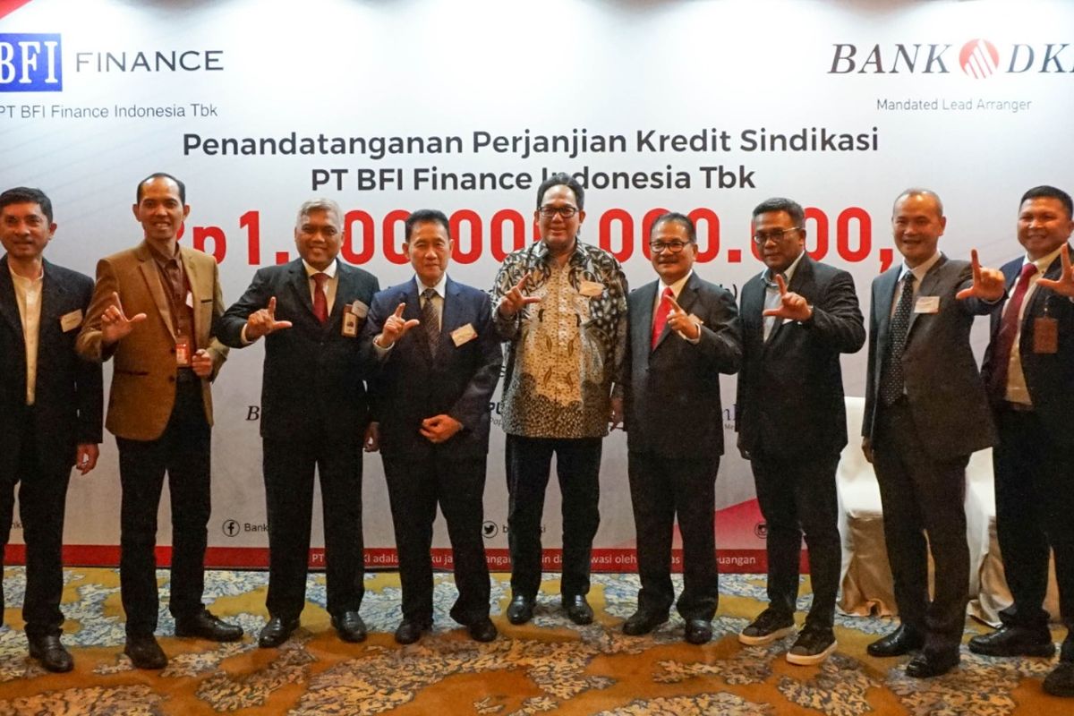 Bank DKI Pimpin Kredit Sindikasi untuk BFI Finance Senilai Rp.1,6 Triliun