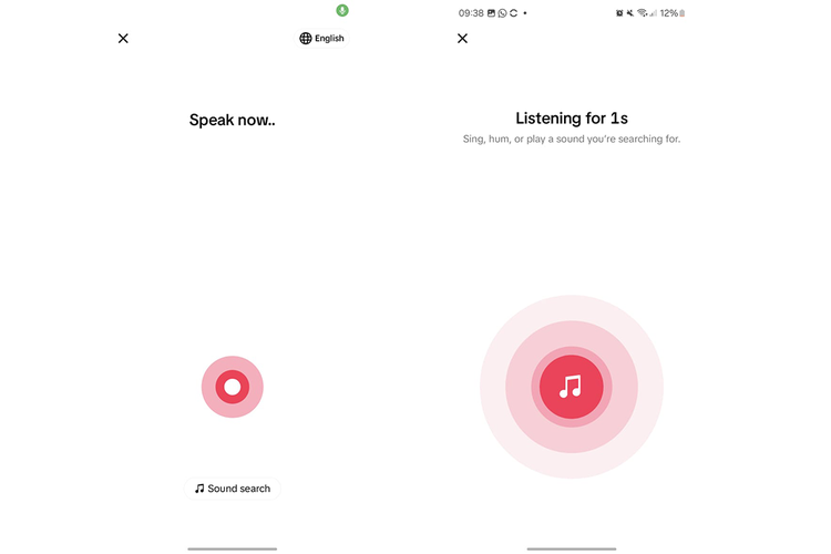 Tampilan fitur Sound Search di TikTok yang dapat mencari lagu dengan cara bernyanyi, bersenandung, hingga memutar lagu yang ingin dicari