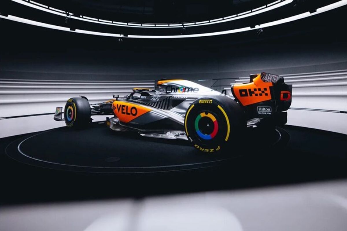 McLaren akan menggunakan livery khusus pada balapan kandang di GP Inggris 2023.