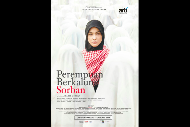 Poster film Perempuan Berkalung Sorban (2009)