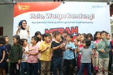 KompasTV Bagikan Paket Gizi Seimbang dan Sosialisasi Kesehatan untuk Ibu dan Anak di Bandung