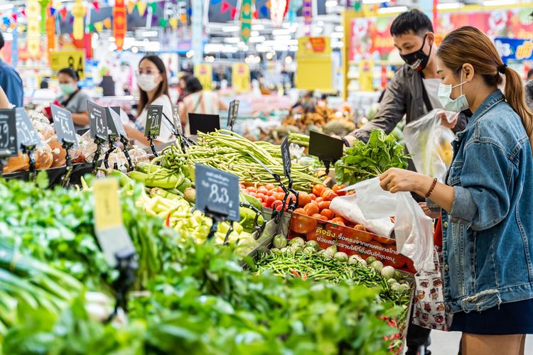 belanja bahan makanan pasca pandemi