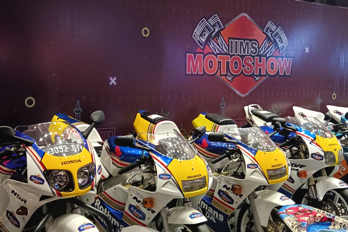 Deretan Honda NSR di IIMS 2023