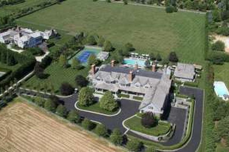 Vila tempat Beyonce dan Jay Z berlibur di Bridgehampton South, New York