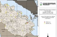 BMKG Deteksi 119 Titik Panas di Pulau Sumatera