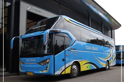 PO Toga Trans Luncurkan Bus Pariwisata Baru Rakitan Karoseri Laksana