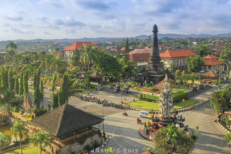 Monumen Puputan Klungkung.