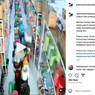 Video Sepeda Motor 'Ngeblong' hingga Masuk ke Toko Perabotan
