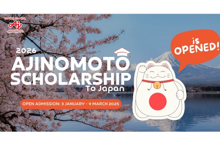 Beasiswa S2 Ajinomoto ke Jepang, Kuliah Gratis dan Ada Uang Saku