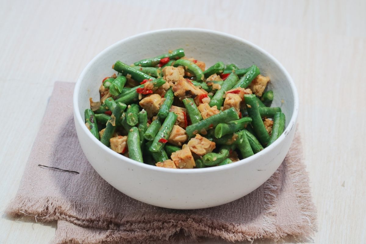 Tumis Kacang Tempe Proses Pengolahan