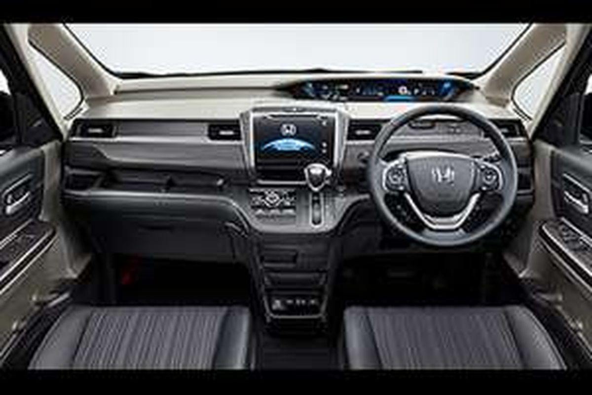 Interior Honda Freed terkuak dengan gambar beresolusi rendah.