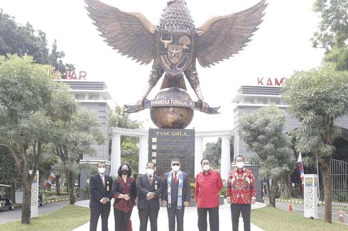 Kunjungi Monumen Konservasi Pancasila di Unnes, Sekjen PDIP Hasto: Kita Bukan Bangsa Tempe, Kita Bangsa Pelopor