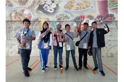 6 Murid SMP Wakili Indonesia di Kompetisi Roket Air Internasional