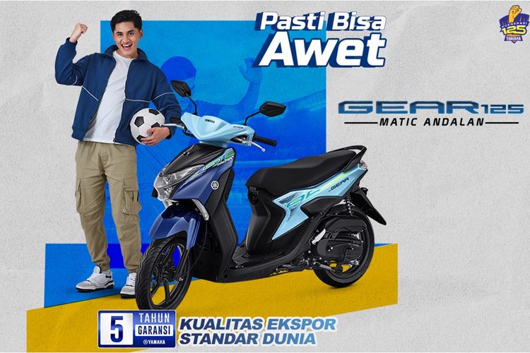 Yamaha Gear 125 versi 2024