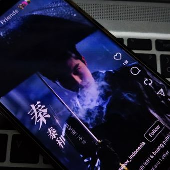 Ilustrasi demam Drama China (Dracin) berdurasi singkat yang kian populer di media sosial.