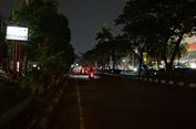 Lampu Jalan Mati Total, Sekitar Mall Daan Mogot Jakbar Gelap Gulita