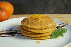 Resep Pancake Labu Kuning Lembut untuk Sarapan