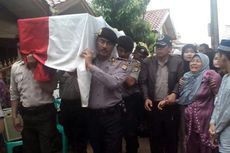 Upacara Kepolisian Lepas Jenazah Aiptu Batang Onang ke Tapanuli Selatan