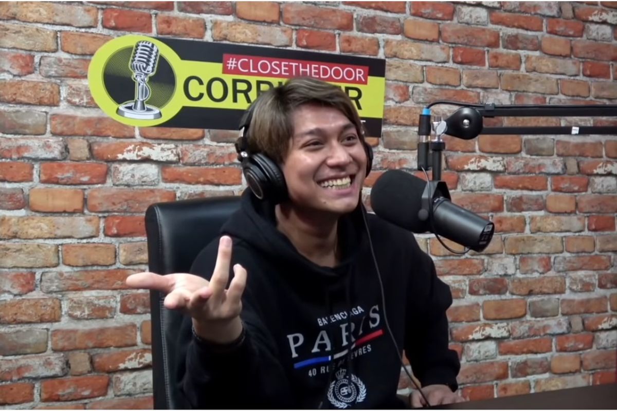 Pesinetron Rizky Billar menjadi bintang tamu podcast Deddy Corbuzier.
