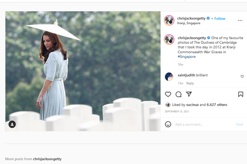 Fotografer Kerajaan Inggris Buka 7 Potret Kate Middleton Favorit-nya  