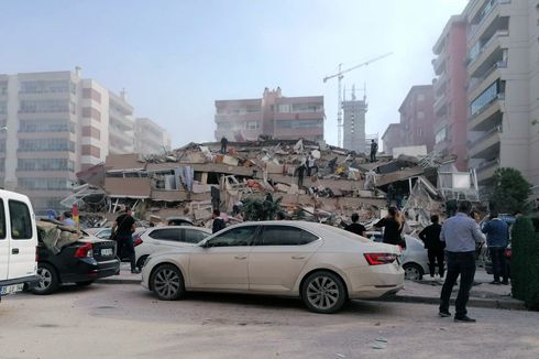 Gempa M 7 Guncang Turki, 4 Tewas dan 120 Luka-luka