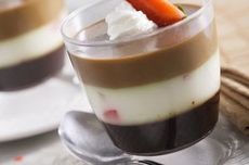 Resep Puding Cokat 3 Lapis dalam Gelas, Bisa untuk Jualan 