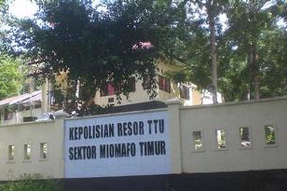 Kantor Polsek Miomafo Timur, Kabupaten Timor Tengah Utara (TTU), Nusa Tenggara Timur