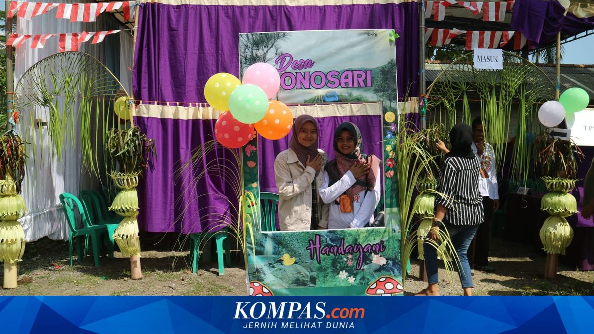Saat KPPS Berlomba Membuat TPS Unik untuk Menarik Minat Pemilih...
